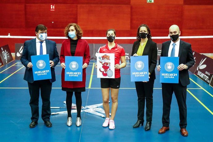 Presentación del Mundial de Huelva de bádminton