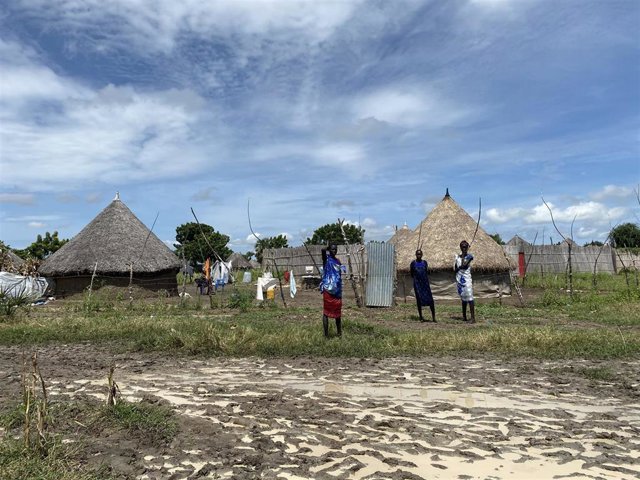 Afectados por las inundaciones en Sudán del Sur