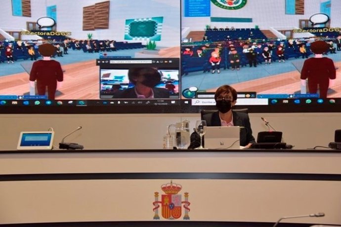 La directora general de la Guardia Civil, María Gámez, clausura la segunda edición de la Cyberleague de retos de seguridad