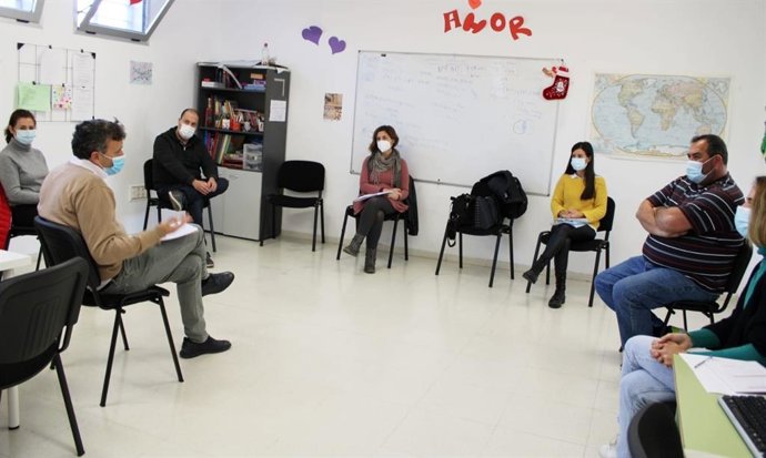 Ignacio Lopez (PSOE) en rueda de prensa en Malaga capital