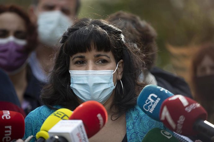 La parlamentaria autonómica Teresa Rodríguez