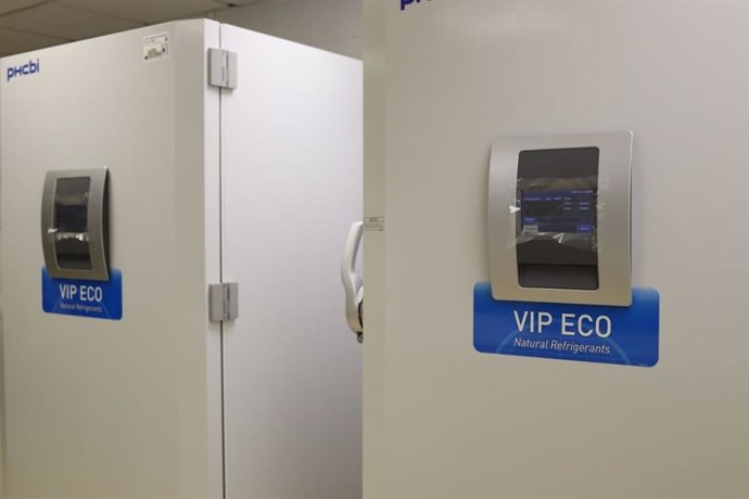 Aragón cuenta con dos cármas frigoríficas con capacidad para almacenar más de 300.000 dosis de la vacuna.