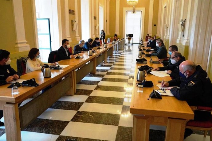 Reunión de la Junta Local de Seguridad de Cáceres