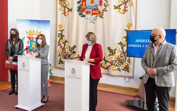 Presentación de los presupuestos del Ayuntamiento de Cartagena para 2021