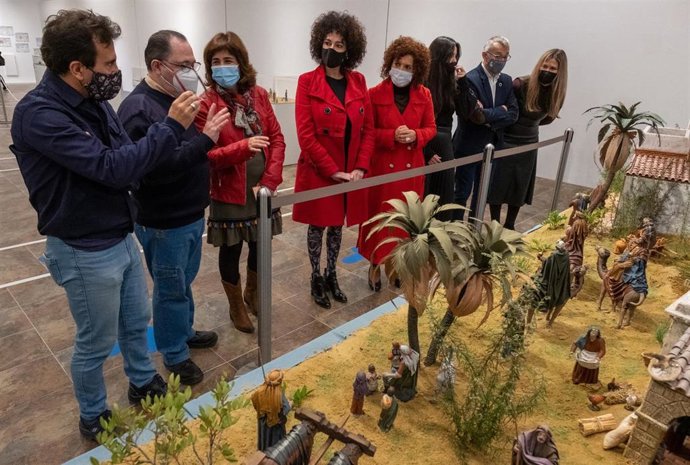 Inauguración del Belén de la Diputación de Huelva.