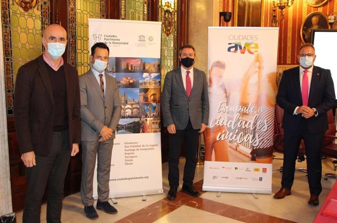 Ciudades Patrimonio de la Humanidad firma un acuerdo de promoción turística con la red de Ciudades AVE