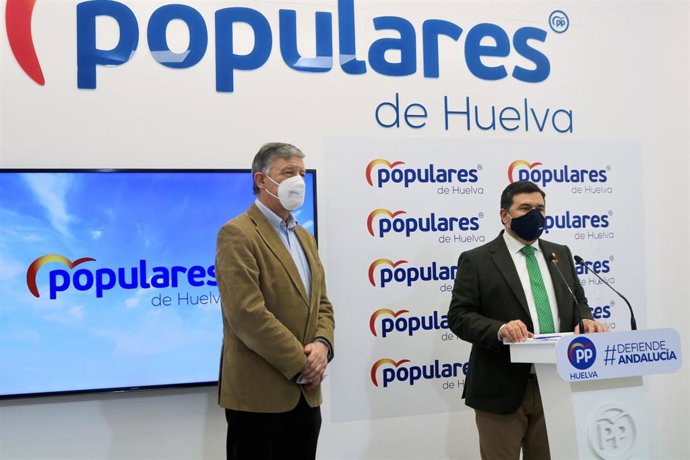 El senador por el PP de Huelva, José Enrique Sánchez.