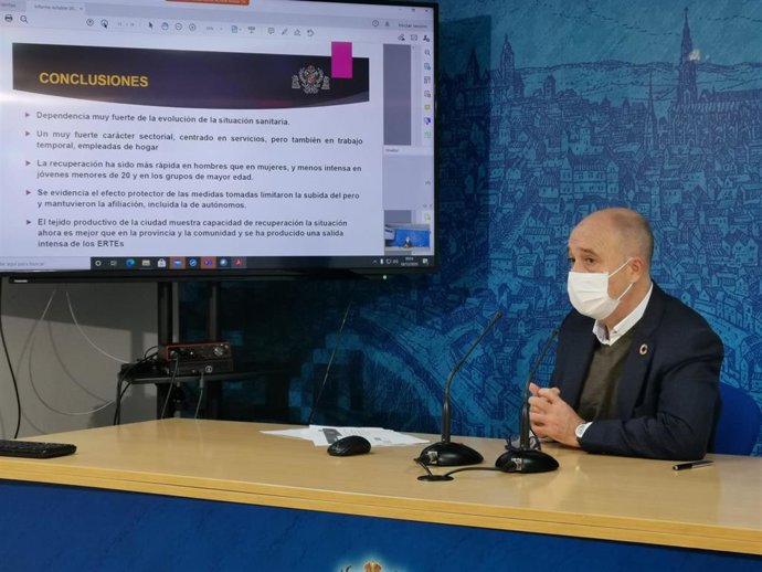 El edil de Empleo y Promoción Económica, Francisco Rueda