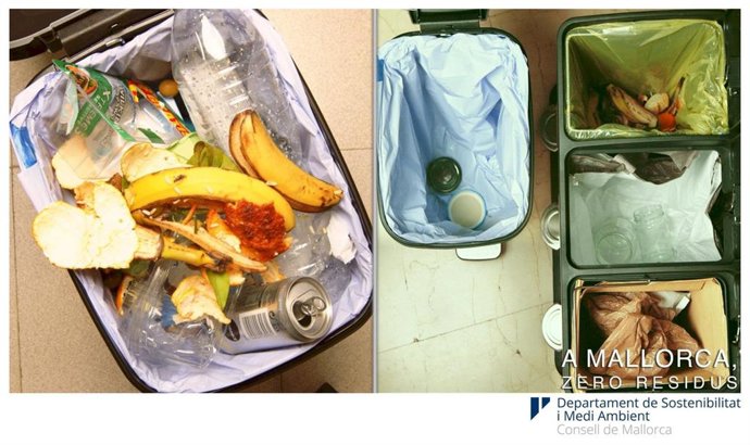 Fotograma de la campaña 'En Mallorca, cero residuos'.
