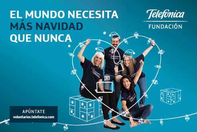 'El Mundo Necesita Más Navidad Que Nunca', La Campaña De Fundación Telefónica