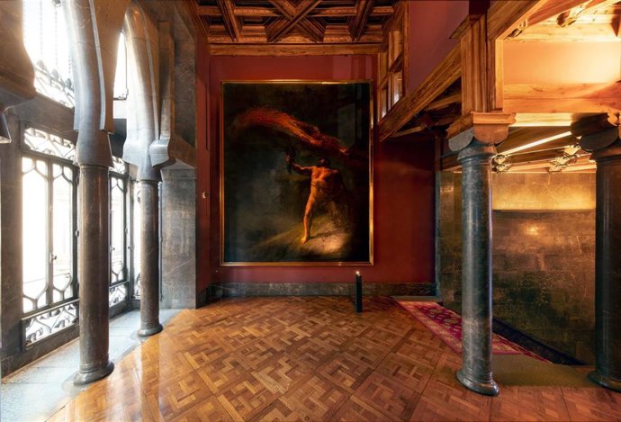 Exposición 'Aleix Clapés, l'enigmtic pintor de Güell i Gaudí'