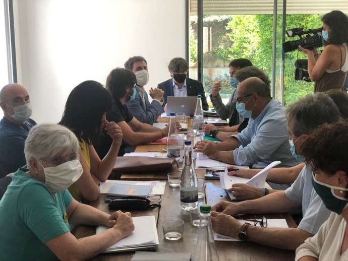 Reunió del Consell per la República a Perpiny (Frana)