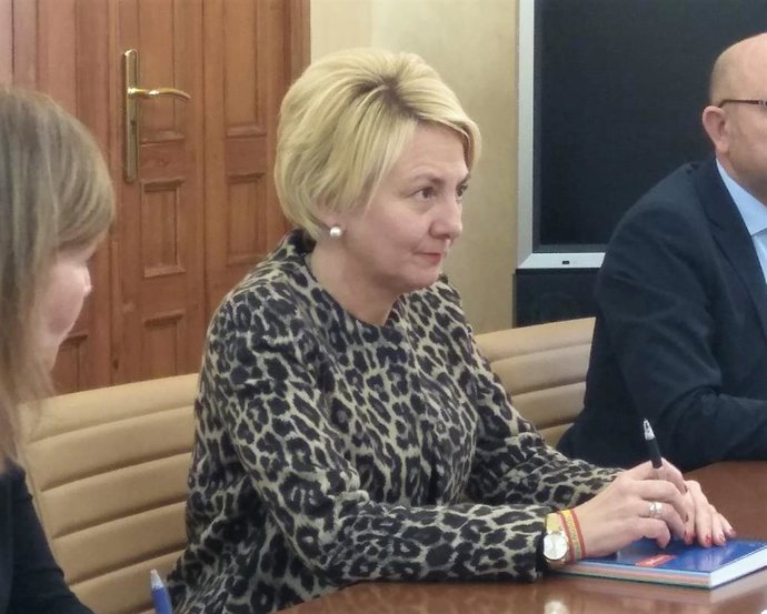 La consejera de Fomento de la Junta en Almería, Eloísa Cabrera