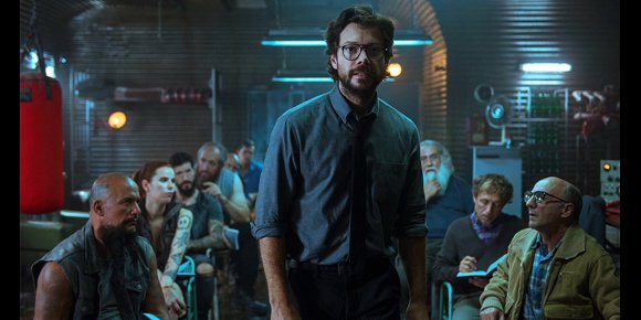 2. El Profesor de La casa de papel se cuela entre los mejores personajes de TV de 2020 y Álvaro Morte lo celebra