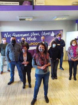 Presentación nueva ejecutiva de Podemos Málaga