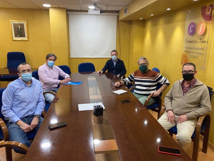 Reunión de PP y asociación Comercio Jaén