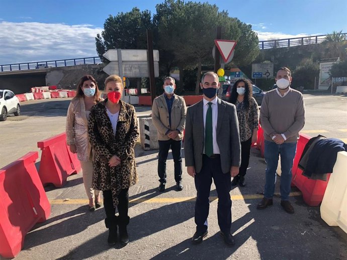 Carolina España, diputada nacional por el PP de Málaga, en el municipio de Benalmádena