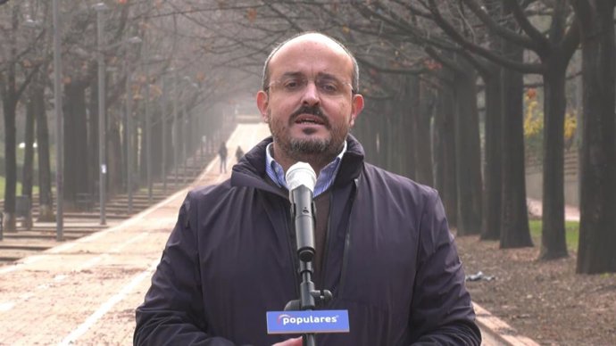 El president del PP catal, Alejandro Fernández.