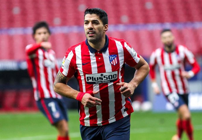 El delantero del Atlético de Madrid Luis Suárez