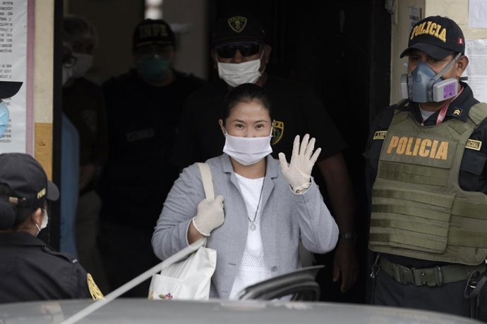 La líder de Fuerza Popular, Keiko Fujimori