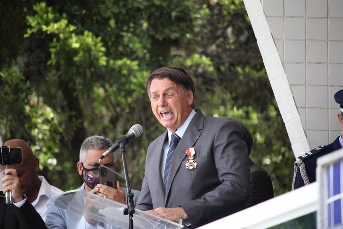 El presidente de Brasil, Jair Bolsonaro