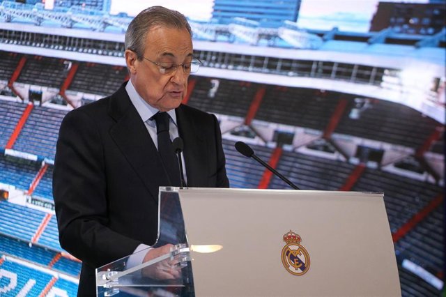 Florentino Pérez, presidente del Real Madrid