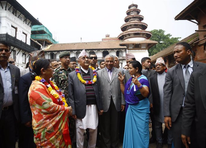 El primer ministro de Nepal, Jadga Prasad Sharma Oli