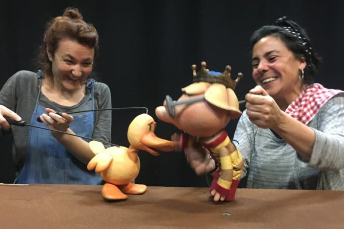 Imagen del montaje 'El princi-pato'.