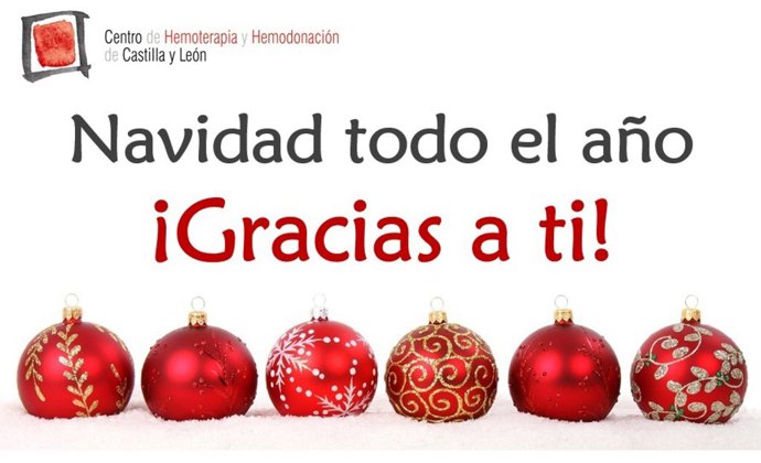 Agradecimiento del Centro de Hemoterapia y Hemodonación de Castilla y León.