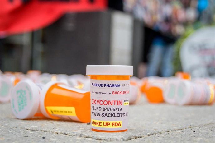 Bote de oxicontina