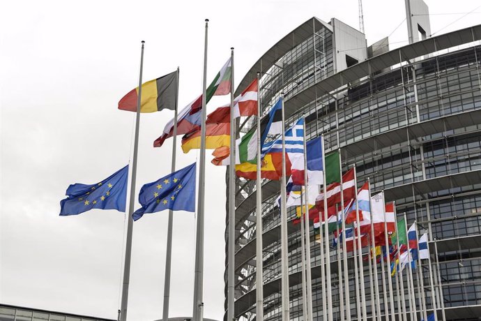 La sede del Parlamento Europeo en Estrasburgo, Francia