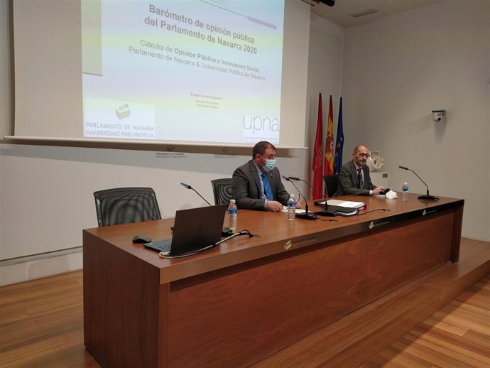 Presentación del 'Navarrómetro'.