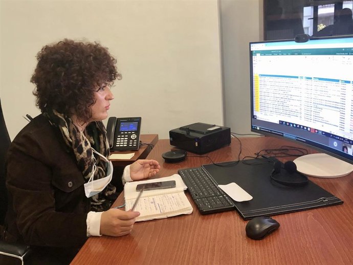 La presidenta de la Diputación de Huelva, María Eugenia Limón.