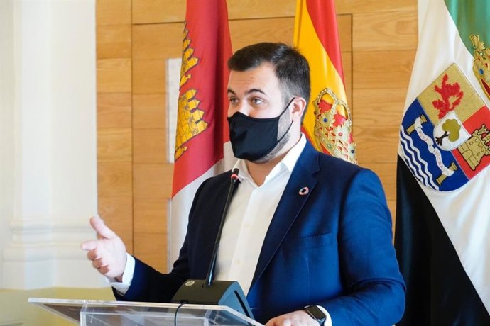 El alcalde de Cáceres, Luis Salaya, en una foto de archivo