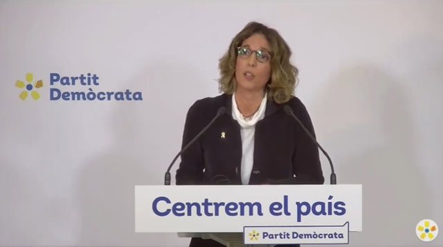 La candidata del PDeCAT a les eleccions catalanes, Àngels Chacón.
