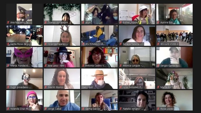 El Equipo De Voluntarios De Ifema Finaliza La Primera Fase Del Proyecto De Voluntariado Con La Fundación Exit