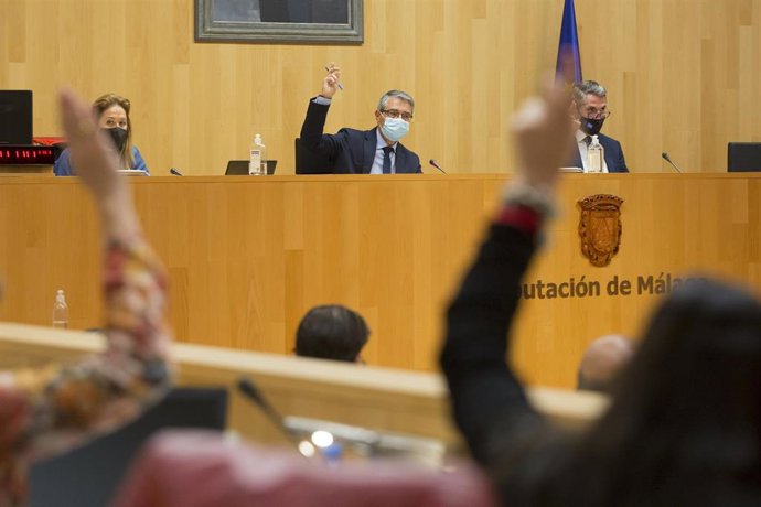 Pleno de la Diputación de Málaga del mes de octubre de 2020