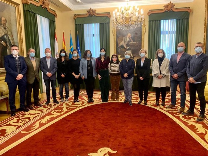 Toma de posesión de la secretaria municipal del Ayuntamiento de Gijón, Inmaculada Fernández Gancedo