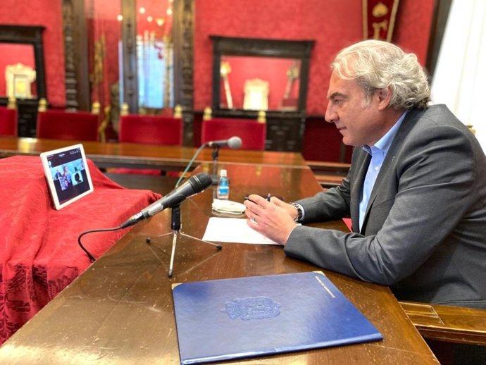 El concejal de Hacienda y Derechos Sociales de Granada, José Antonio Huertas, en imagen de archivo