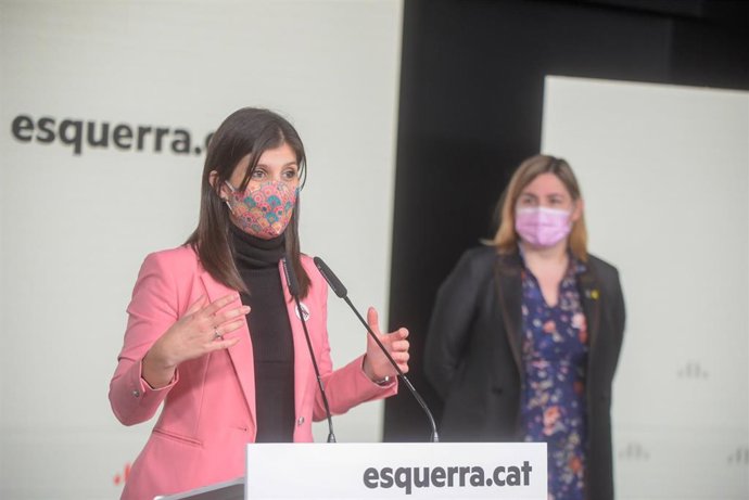 La secretaria general adjunta y portavoz de ERC, Marta Vilalta.