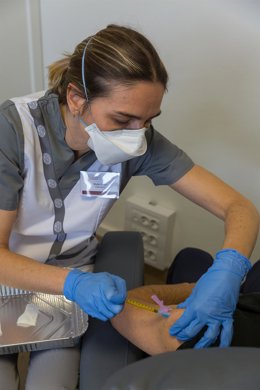 Imagen de la vacunación.