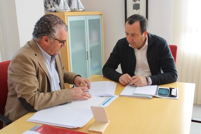 Javier Carnero y José Luis Ruiz Espejo en una imagen de archivo