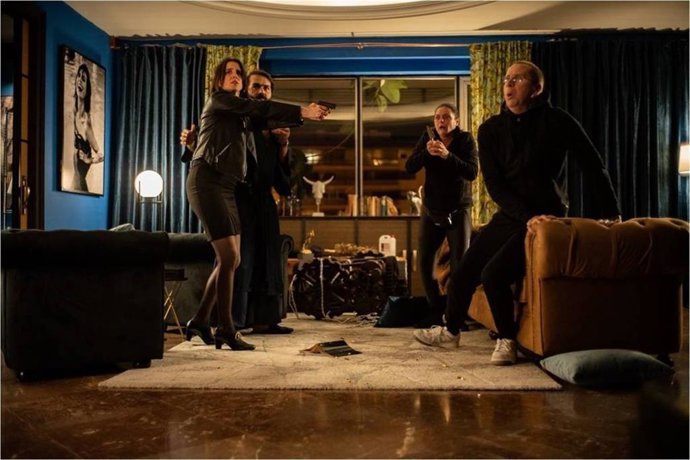 Una de las escenas de 'Para toda la muerte', película de Los Compadres que se estrena este viernes 31 de enero.