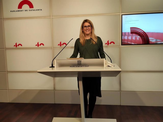 La vicepresidenta de JxCat i diputada al Parlament, Elsa Artadi