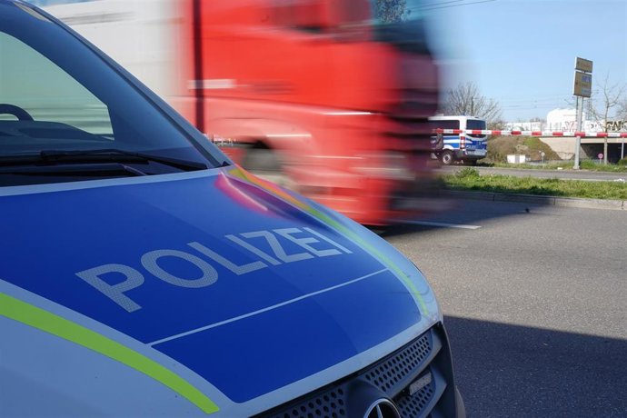 Un vehículo de la Policía de Dinamarca