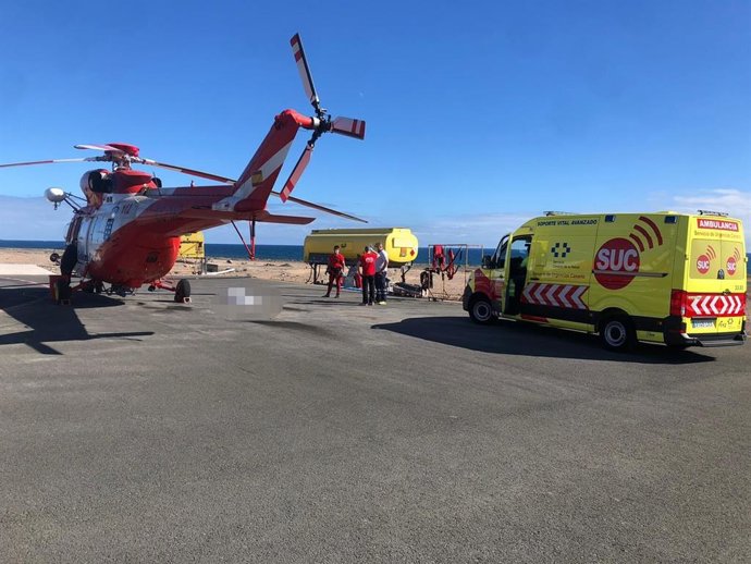 El GES recupera el cuerpo sin vida de un pescador desaparecido en Gran Canaria