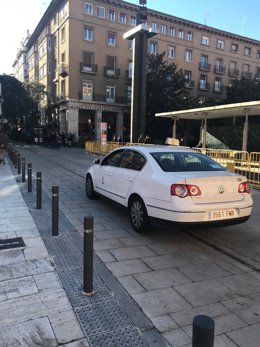 Cota cero en la calle Don Jaime I