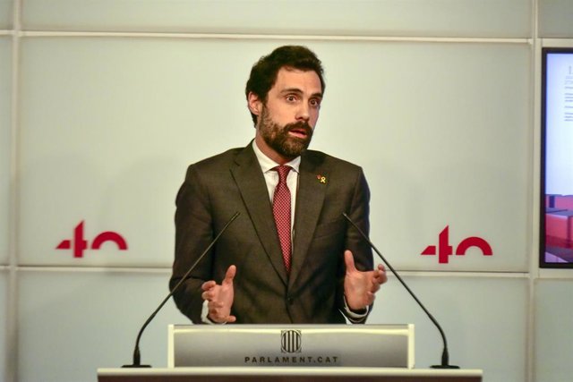 El president del Parlament, Roger Torrent.