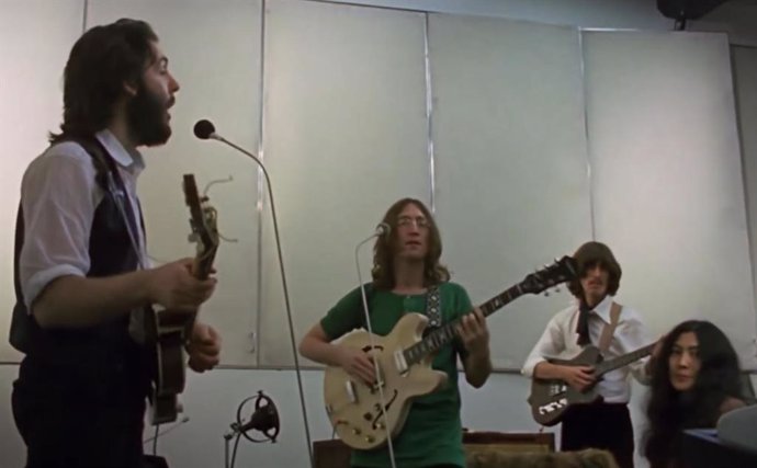 Fragmento del material para el documental 'The Beatles: Get Back' de Peter Jackson