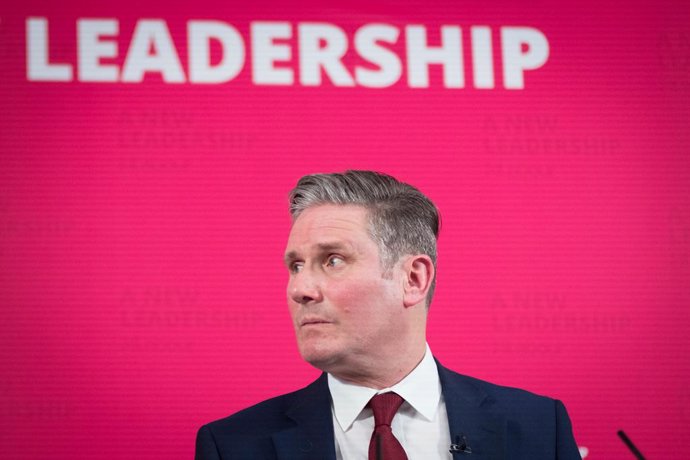 21 December 2020, England, London: UK Labour party leader Sir Keir Starmer delivers a virtual speech, at Labour Party headquarters in London, on Scotland, devolution and the United Kingdom. Photo: Stefan Rousseau/PA Wire/dpa